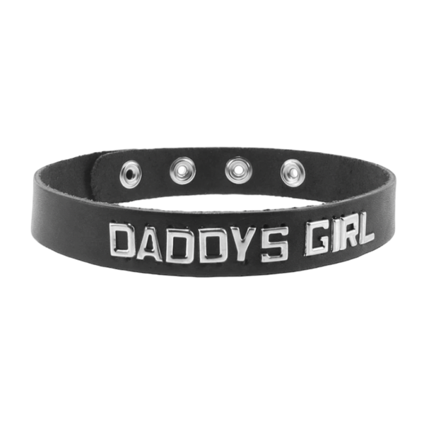 Daddy's Girl Leather Collar