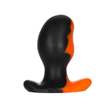 Oxballs Ergo Buttplug Black Orange Swirl Medium