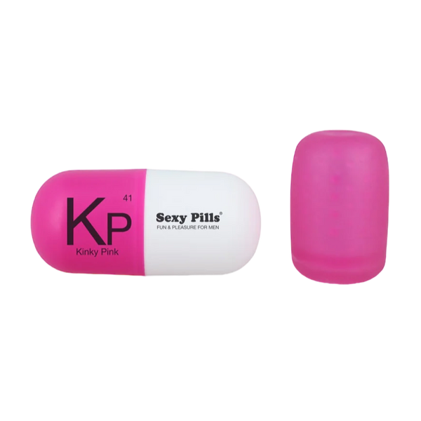 Love To Love Sexy Pills Single Use Stroker 6 Pack Pink