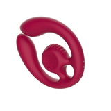 SVibe Snail Gizi Duo Couples Stimulator - Burgundy