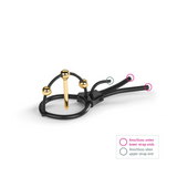 Mystim Plunging Pete - e-Stim Corona Strap with Urethral Sound