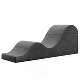 Liberator Aria XL Flip Chaise 22 Inch Wide - Convertible XL Sex Chair and Bed Bench Black