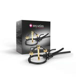 Mystim Plunging Pete - e-Stim Corona Strap with Urethral Sound