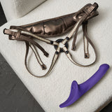STRAP-ON-ME Multi Orgasm Dildo - M - Purple