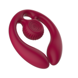 SVibe Snail Gizi Duo Couples Stimulator - Burgundy