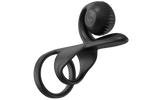 SVibe Snail Jovi Couples Ring - Black