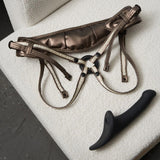 STRAP-ON-ME Leatherette Harness Desirous - New Design