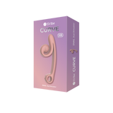 SVibe Snail Curve Vibrator - Peachy Pink