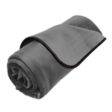 Liberator Plush Waterproof Microvelvet Mini Throw Grey