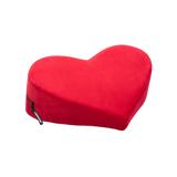 Liberator Heart Wedge Sex Pillow Red Microvelvet