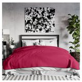 Liberator Fascinator Lush Throw  Merlot Microvelvet - King Size