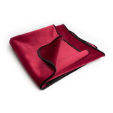 Liberator Fascinator Lush Throw  Merlot Microvelvet - King Size