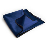 Liberator Fascinator Throw Royal Blue Velvish - Travel Size