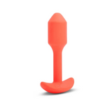 B-Vibe Vibrating Snug Plug Small - Orange