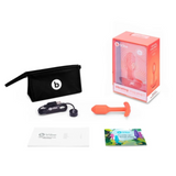 B-Vibe Vibrating Snug Plug Small - Orange