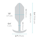 B-Vibe Snug Plug 2 - Purple