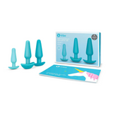 B-Vibe Anal Education Set - Blue
