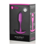 B-Vibe Snug Plug 1 - Fuchsia
