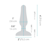 B-Vibe Novice Plug - Black