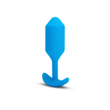 B-Vibe Vibrating Snug Plug Large - Blue