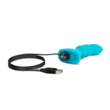 B-Vibe Remote Control Rimming P-Spot Plug - Teal