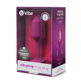B-Vibe Vibrating Snug Plug 2 - Rose