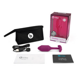 B-Vibe Vibrating Snug Plug 2 - Rose