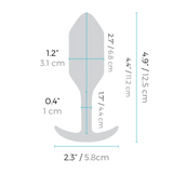 B-Vibe Vibrating Snug Plug 2 - Rose