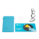 B-Vibe Stainless Steel Anal Beads