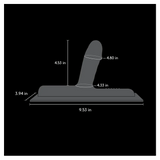 The Cowgirl Bronco - Realistic Silicone Attachment - Chocolate