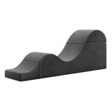 Liberator Aria Flip Chaise 18Inch Wide Convertible Sex Chair & Bed Bench - Black