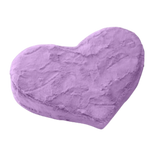 Liberator Heart Wedge Faux Fur - Purple