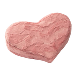 Liberator Heart Wedge Faux Fur - Rose