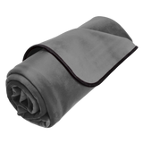 Liberator Fascinator Throw Grey Microvelvet - Travel Size