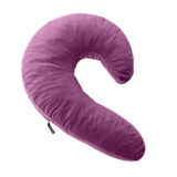 Liberator Lune Side Snuggle Pillow with Palm Vibrator Purple