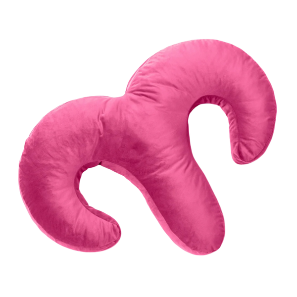 Liberator Arie Duo Spooning Pillow with Palm Vibrator Pink
