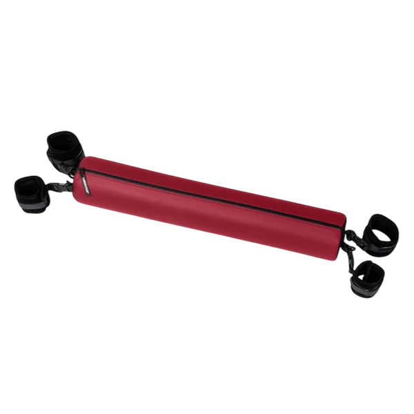 Liberator Talea Spreader Bar Claret Faux Leather