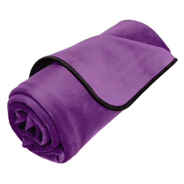 Liberator Fascinator Throw Purple Velvish - Travel Size