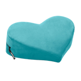 Liberator Heart Wedge Teal Microvelvet