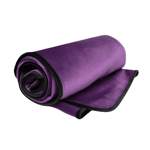 Liberator Fascinator Lush Throw  Purple Microvelvet - King Size