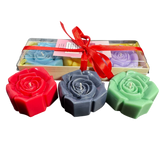 Intamo Wax Play Rose Candles - Limited Edition Holiday Special - 3 Pack