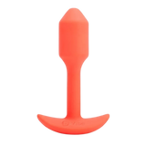 B-Vibe Vibrating Snug Plug Small - Orange
