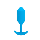 B-Vibe Vibrating Snug Plug Large - Blue