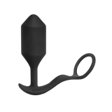 B-Vibe Vibrating Snug & Tug XL - Black