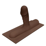 The Cowgirl Bronco - Realistic Silicone Attachment - Chocolate