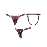 Strap-On-Me Harness Simili Generous - One Size - Aubergine