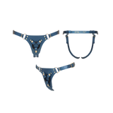 Strap-On-Me Harness Simili Generous – One Size – Blue