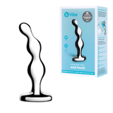 B-Vibe Stainless Steel Anal Beads
