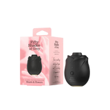 Fifty Shades of Grey Black Rose Silicone Clitoral Suction Stimulator 2.0