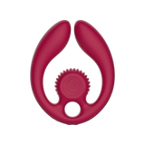 SVibe Snail Gizi Duo Couples Stimulator - Burgundy